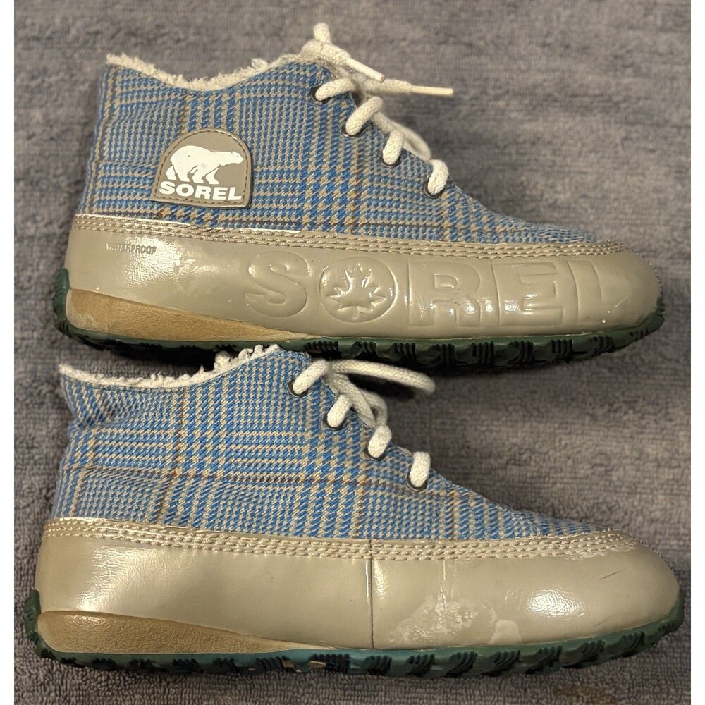 Sorel Hailey Winter Shoes Multicolor Fleece-Lined Womens Size 7.5